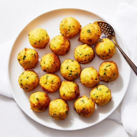 Freshly fried Hushpuppies cut open to reveal a soft, fluffy cornmeal interior with sweet diced onions.